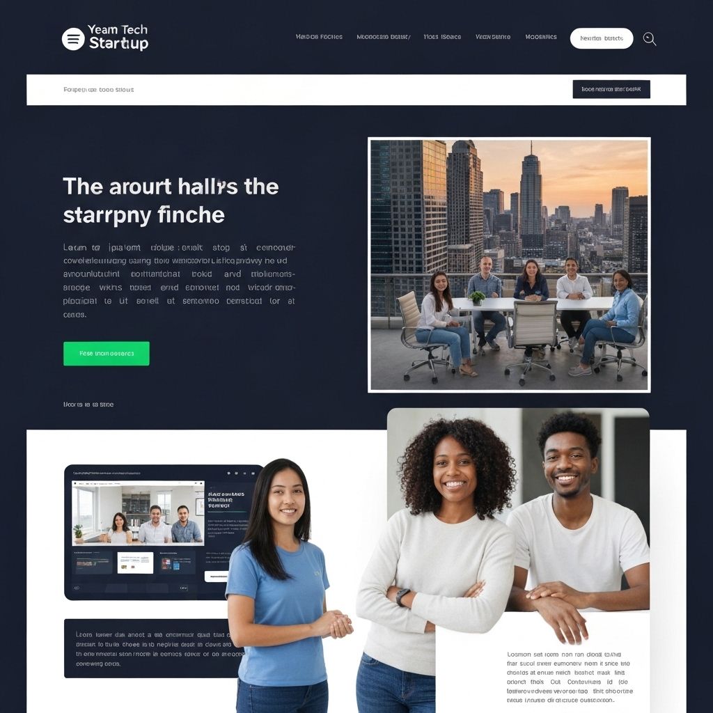 TechStart Landing Page Redesign
